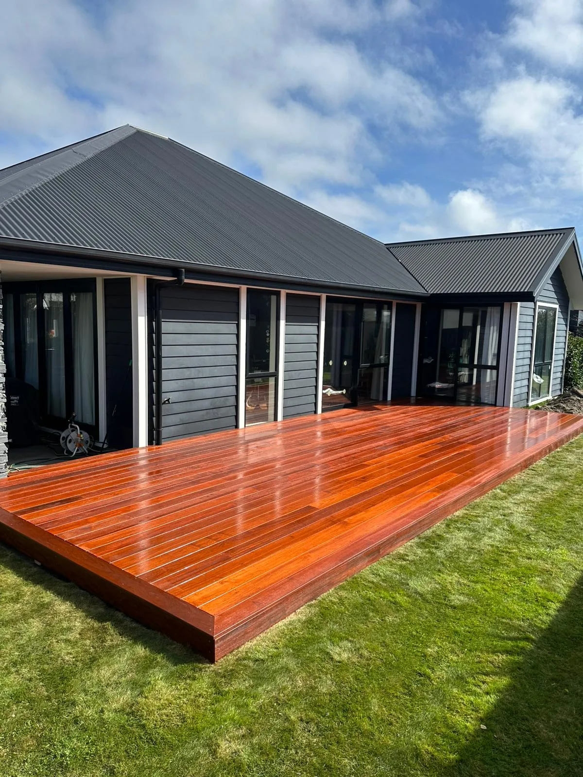 Timber deck build - Christchurch
